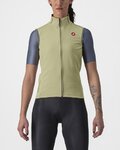 CASTELLI Cyklistická vesta - PERFETTO ROS 2 W - svetlo zelená