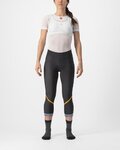 CASTELLI Cyklistické nohavice 3/4 bez trakov - VELOCISSIMA THERMAL - čierna