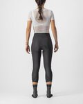 CASTELLI Cyklistické nohavice 3/4 bez trakov - VELOCISSIMA THERMAL - čierna
