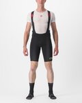 CASTELLI Cyklistické nohavice krátke s trakmi - PREMIO BLACK LTD EDITION - čierna/zlatá
