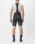 CASTELLI Cyklistické nohavice krátke s trakmi - FREE AERO RC KIT - čierna/biela
