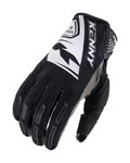 KENNY Cyklistické rukavice dlhoprsté - PERFORMANCE - čierna/biela