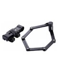 BBB zámok na bicykel - BBL-71 POWERFOLD - čierna