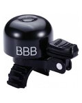 BBB zvonček - BBB-15 CLEAR DELUXE - čierna
