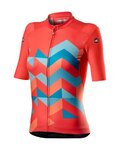 CASTELLI Cyklistický dres s krátkym rukávom - UNLIMITED W - ružová