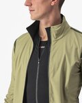 CASTELLI Cyklistická zateplená bunda - ALPHA ROS 2 LIGHT - svetlo zelená
