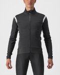 CASTELLI Cyklistická zateplená bunda - ALPHA ROS 2 LIGHT - čierna