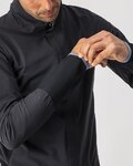 CASTELLI Cyklistická vodeodolná pláštenka - GAVIA - čierna