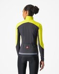 CASTELLI Cyklistická zateplená bunda - BETA ROS W - žltá