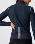 CASTELLI Cyklistický dres s dlhým rukávom zimný - TUTTO NANO ROS W - modrá