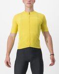 CASTELLI Cyklistický dres s krátkym rukávom - CLASSIFICA - žltá