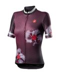 CASTELLI Cyklistický dres s krátkym rukávom - PRIMAVERA - bordová