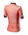 CASTELLI Cyklistický dres s krátkym rukávom - PRIMAVERA - oranžová