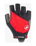 CASTELLI Cyklistické rukavice krátkoprsté - ROSSO CORSA 2 W - červená