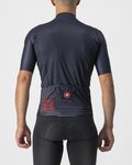 CASTELLI Cyklistický dres s krátkym rukávom - 13 SCREEN - modrá