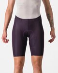 CASTELLI Cyklistické nohavice krátke bez trakov - FREE AERO RC W SHORT - fialová