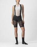 CASTELLI Cyklistické spodky - UNLIMITED DT W LINER - čierna