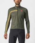 CASTELLI Cyklistický dres s dlhým rukávom letný - UNLIMITED THERMAL - zelená