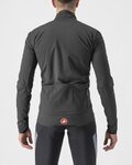 CASTELLI Cyklistická zateplená bunda - ALPHA ULTIMATE INSULATED - šedá