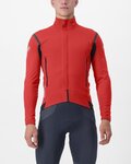 CASTELLI Cyklistická zateplená bunda - PERFETTO RoS 2 - červená