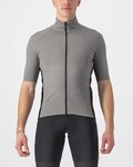 CASTELLI Cyklistický dres s krátkym rukávom - PERFETTO ROS 2 WIND - šedá