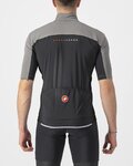 CASTELLI Cyklistický dres s krátkym rukávom - PERFETTO ROS 2 WIND - šedá