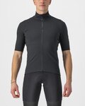 CASTELLI Cyklistický dres s krátkym rukávom - PERFETTO ROS 2 WIND - čierna