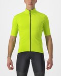 CASTELLI Cyklistický dres s krátkym rukávom - PERFETTO ROS 2 WIND - svetlo zelená