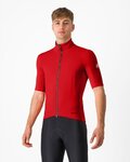 CASTELLI Cyklistický dres s krátkym rukávom - PERFETTO ROS 2 WIND - červená