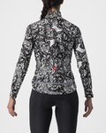 CASTELLI Cyklistická zateplená bunda - UNLIMITED PERFETTO ROS 2 W - čierna/biela