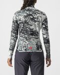 CASTELLI Cyklistický dres s dlhým rukávom zimný - UNLIMITED W THERMAL - šedá/biela