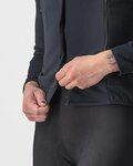 CASTELLI Cyklistická zateplená bunda - PERFETTO ROS 2 W - čierna
