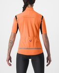CASTELLI Cyklistický dres s krátkym rukávom - GABBA RoS 2 W - oranžová