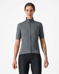 CASTELLI Cyklistický dres s krátkym rukávom - PERFETTO ROS 2 WIND W - šedá