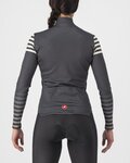 CASTELLI Cyklistický dres s dlhým rukávom zimný - AUTUNNO - šedá