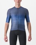 CASTELLI Cyklistický dres s krátkym rukávom - AERO RACE 6.0 - modrá