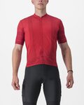 CASTELLI Cyklistický dres s krátkym rukávom - UNLIMITED TERRA - červená