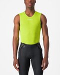 CASTELLI Cyklistické tričko bez rukávov - PRO MESH 2.0 - žltá