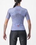 CASTELLI Cyklistický dres s krátkym rukávom - AERO PRO W - fialová