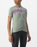 CASTELLI Cyklistický dres s krátkym rukávom - UNLIMITED SENTIERO 2 - zelená