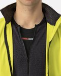 CASTELLI Cyklistická zateplená bunda - ALPHA FLIGHT ROS - žltá