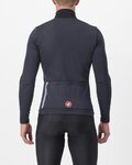 CASTELLI Cyklistický dres s dlhým rukávom zimný - ENTRATA THERMAL - čierna