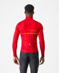 CASTELLI Cyklistický dres s dlhým rukávom zimný - ENTRATA THERMAL - červená