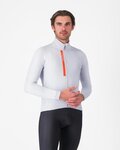 CASTELLI Cyklistický dres s dlhým rukávom zimný - ENTRATA THERMAL - strieborná