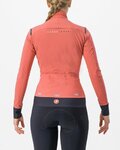 CASTELLI Cyklistická zateplená bunda - ALPHA FLIGHT ROS W - červená