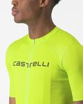 CASTELLI Cyklistický dres s krátkym rukávom - PROLOGO LITE - žltá