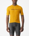 CASTELLI Cyklistický dres s krátkym rukávom - PROLOGO LITE - žltá
