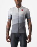 CASTELLI Cyklistický dres s krátkym rukávom - ORIZZONTE - šedá