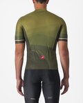 CASTELLI Cyklistický dres s krátkym rukávom - ORIZZONTE - zelená