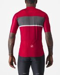 CASTELLI Cyklistický dres s krátkym rukávom - TRADIZIONE - červená